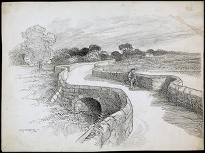 Ponte Swarkestone, Derbyshire, 1892-1933 de Charles George Harper