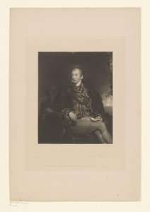 Retrato de Klemens por Metternich Príncipe Metternich (título no objeto) de Charles George Lewis