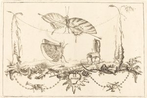 O morcego de Charles Germain de Saint Aubin