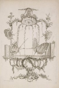 O Duelo O Duelo, de Ensaio sobre Borboletas Humanas de Saint Aubin, ca. 1756-60.