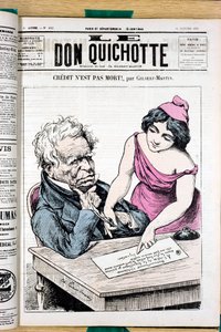 Capa do "Le Don Quixote", número 241, Satirique en Couleurs
