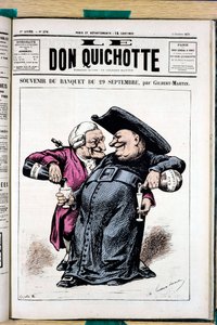 Capa do "Le Don Quixote", número 276, Satirique en Couleurs