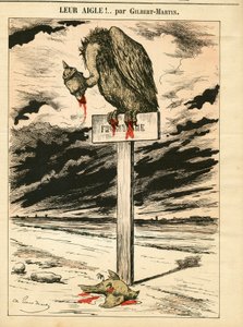 Capa do "Le Don Quixote", número 693, Satirique en Couleurs de Charles Gilbert Martin