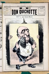Capa do "Le Don Quixote", número 702, Satirique en Couleurs