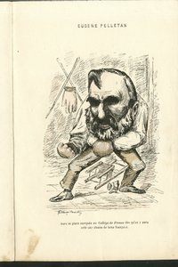 Ilustração de Charles Gilbert-Martin (1839-1905) em "Grimaces Contemporâneos". de Charles Gilbert Martin