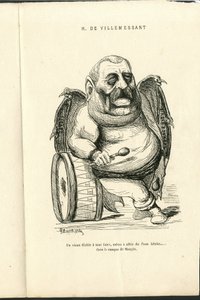 Ilustração de Charles Gilbert-Martin (1839-1905) em "Grimaces Contemporâneos". de Charles Gilbert Martin