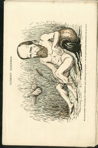 Ilustração de Charles Gilbert-Martin (1839-1905) em "Grimaces Contemporâneos". de Charles Gilbert Martin