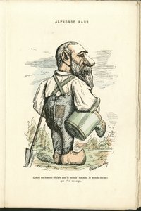 Ilustração de Charles Gilbert-Martin (1839-1905) em "Grimaces Contemporâneos". de Charles Gilbert Martin