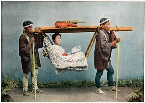 La Kago, Transporte do Japão, c1890