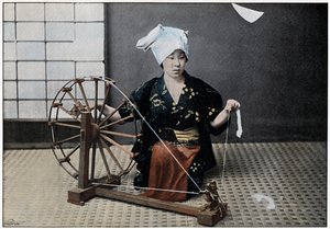 Roda giratória, c1890