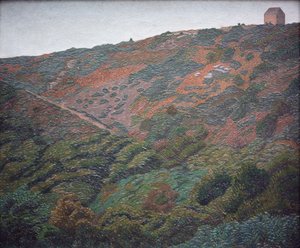 No Vale de Valência de Charles Ginner