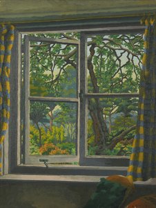 Através de uma Janela de Cottage, Shipley, Sussex