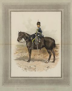 8º (O Irlandês Real do Rei) Hussardos (cromolito)