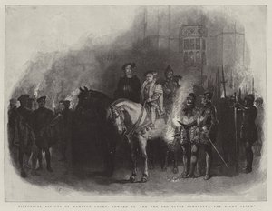 Aspectos Históricos de Hampton Court, Edward VI e o Protetor Somerset, The Night Alarm de Charles Green