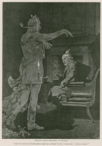 Ilustração para A Christmas Carol de Charles Dickens de Charles Green