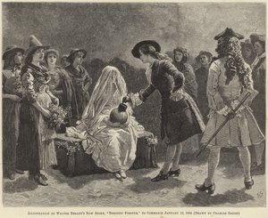 Ilustração de Dorothy Forster por Walter Besant de Charles Green