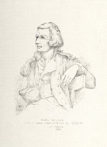 Horatio Nelson (1758-1805) (gravura) de Charles Grignion