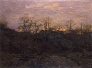 Borda da floresta, Crepúsculo de Charles H. Davis