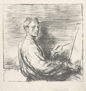 Retrato do artista, nº 1, 1905. de Charles Haslewood Shannon
