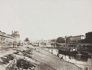Vista da Pont de la Concorde, 1852. de Charles Henri Plaut