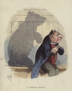 Um Grande Urso (gravura colorida)