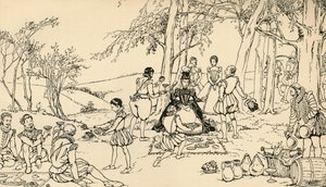 A Assembléia antes da Caça, 1931 de Charles Henry Bourne Quennell