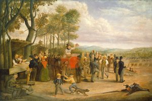 Dia do Encontro, 1843 ou depois. de Charles Henry Granger