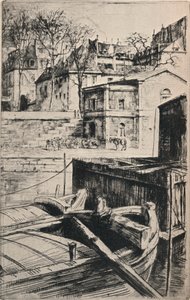 Quai des Celestins, 1915 de Charles Heyman