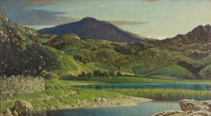 Watendlath Tarn, perto de Keswick, 1919 de Charles John Holmes