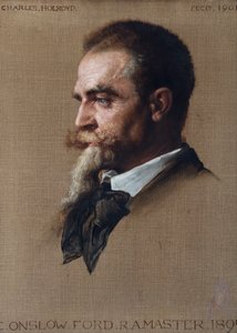 Retrato de E. Onslow Ford, 1901