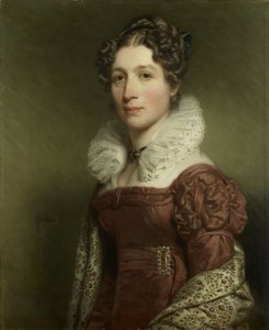 Jacoba Vetter (1796-1830), esposa de Pieter Meijer Warnars, livreiro de Amsterdã de Charles Howard Hodges