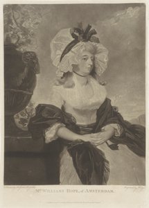 Retrato de Anne Goddard-Williams Hope de Charles Howard Hodges
