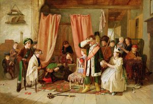 Crianças atuando no &39;Play Scene&39;, Ato II, Cena ii, de &39;Hamlet&39;, 1863