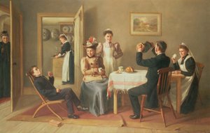 Vida alta abaixo das escadas, 1897