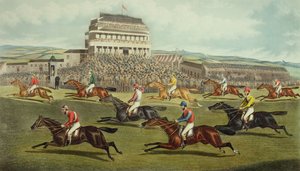 A Grande Corrida Estrangeira de Liverpool - Coming In, publicada em 1872