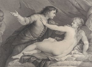 Tarquínio e Lucrécia, 1752. de Charles Hutin