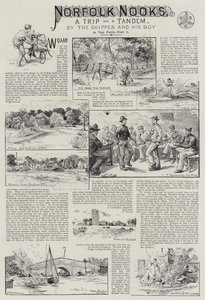 Norfolk Nooks (gravura) de Charles J. (after) Staniland