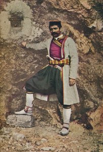 Um montenegrino em traje de férias, c1913