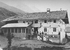 Chalé de montanha, Tirol, c1913