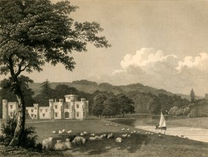 Castelo de Knepp, 1835.