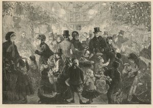 Lowther Arcade na época do Natal de Charles J. Staniland