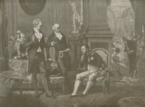 Napoleão, Goethe e Wieland, 1808, 1896 de Charles J. State