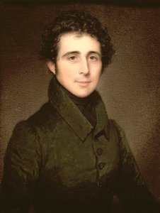 Sir Thomas William Holburne (1793-1874) de Menstrie Bart, 1827 (óleo sobre marfim) de Charles Jagger