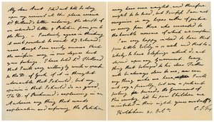 Carta de Charles James Fox a sua tia Emily, 21 de outubro de 1798. de Charles James Fox