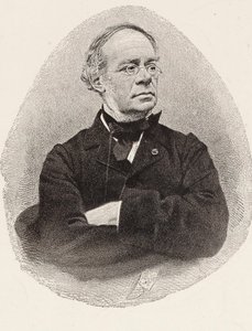 Retrato do compositor Jacques Fromental Halévy 1799-1862.