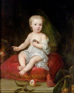 Retrato de Holles St. John (1710-38), filho mais novo de Henry, 1º visconde de São João, quando criança, c.1711