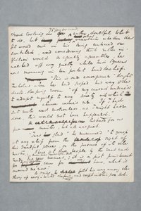 Manuscrito original de um capítulo de Nicholas Nickleby, 1838 (caneta e tinta sobre papel) de Charles John Huffam Dickens