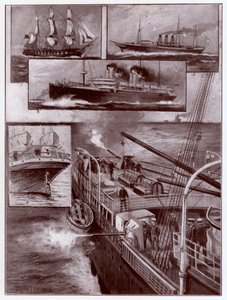 Comerciantes armados (litho)