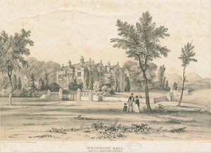 Westwood Hall: litografia colorida, nd [1832-1841]
