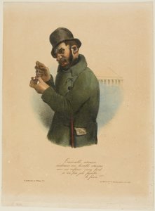 O Execrável Assassino Contempla seu Horrível Ataque... de Charles Joseph Traviès